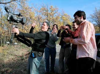 imágenes del rodaje